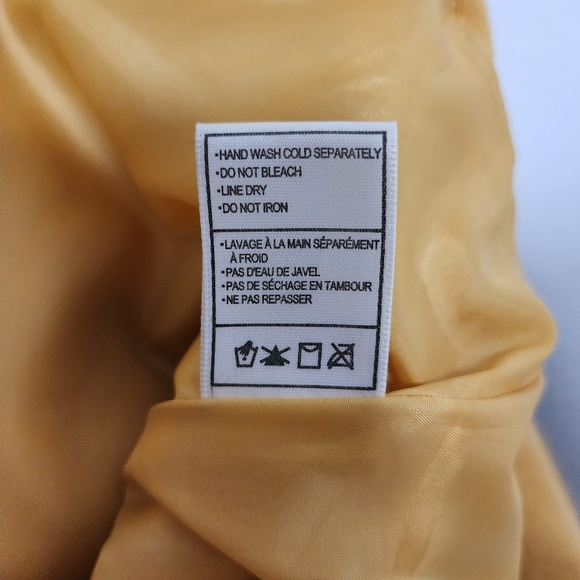 Jack BB Dakota Marigold Yellow Wool Blend Hooded Peacoat - Picture 5 of 10